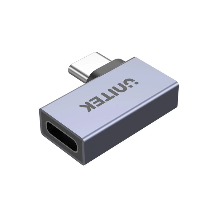 UNITEK USB-C 90 Degree Adapter. Type-C Male to Female. Supports up to 8K@60Hz, S - LX2001 - Homewares, Outdoor, Phone Accessories, Cases, Speakers, Headphones + More -
