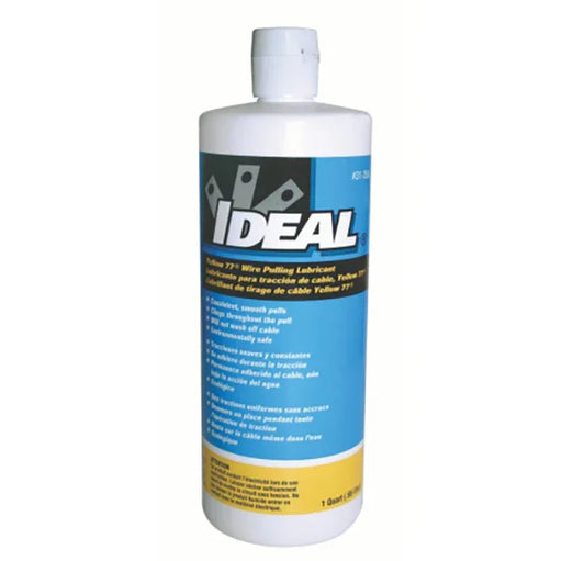 IDEAL INDUSTRIES 1 Quart Yellow 77 Wire Pulling Lubricant in Squeeze Bottle. - LX2001 - Homewares, Outdoor, Phone Accessories, Cases, Speakers, Headphones + More -