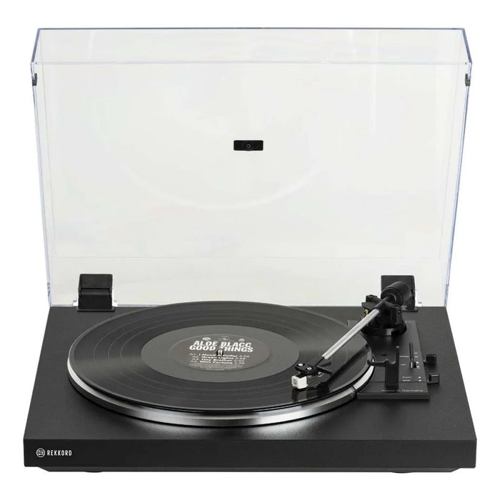 REKKORD Turntable Black AT3600L Cartridge with 33 and 45 RPM Automatic Entry Lev - LX2001 - Homewares, Outdoor, Phone Accessories, Cases, Speakers, Headphones + More -