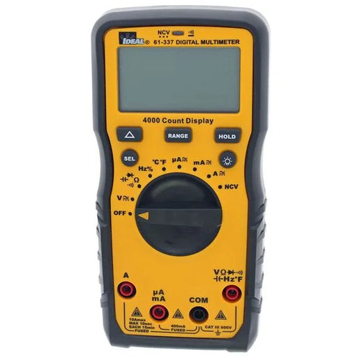 IDEAL INDUSTRIES 600V Auto Range Multimeter. 600V AC/DC CAT III Rating. - LX2001 - Homewares, Outdoor, Phone Accessories, Cases, Speakers, Headphones + More -