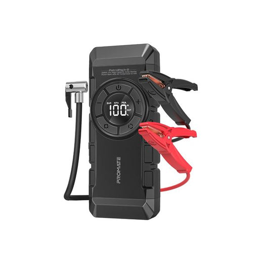 PROMATE 4in1 2000A/12V Heavy Duty Car Jump Starter & Air Compressor 12000mAh Pow