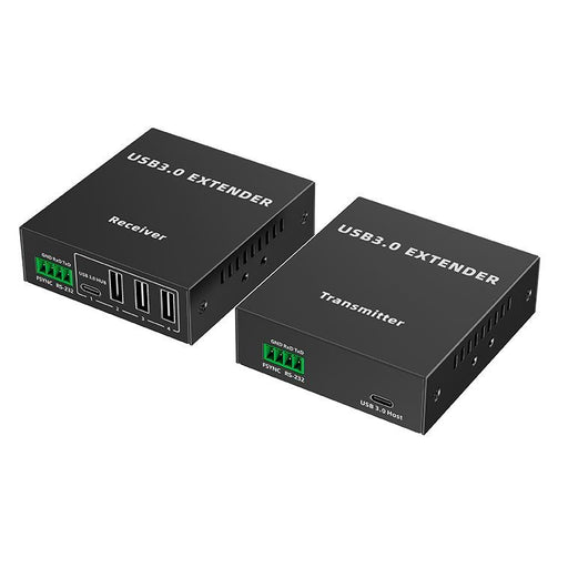 LENKENG 4-Port USB-A 3.0 Extender Over Cat5e/6/7 Network Cable. Extend up to 90m