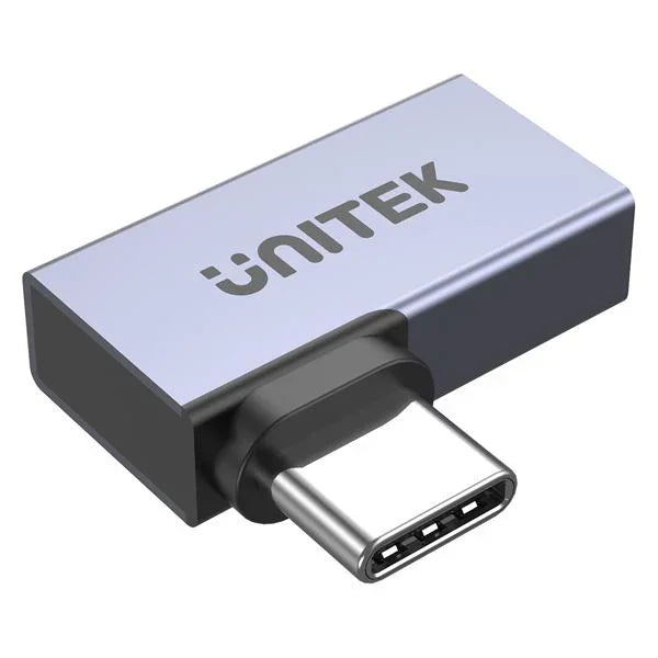 UNITEK USB-C 90 Degree Adapter. Type-C Male to Female. Supports up to 8K@60Hz, S - LX2001 - Homewares, Outdoor, Phone Accessories, Cases, Speakers, Headphones + More -
