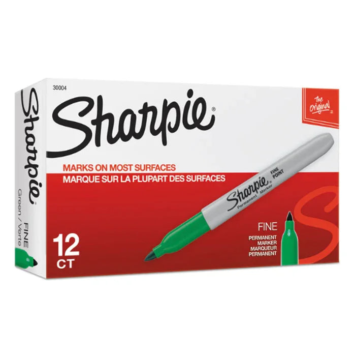 Sharpie Fine Point Permanent Marker Green 30004 - (MOQ 12) FEB PROMO - Up to - LX2001 - Homewares, Outdoor, Phone Accessories, Cases, Speakers, Headphones + More -