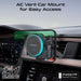 PROMATE 2-in-1 MagSafe 15W Wireless In-Car Phone Charger with Built-in Wireless