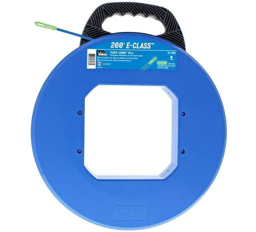 IDEAL INDUSTRIES 60m E-Class Fiberglass Fish Tape with Glow-in-the-Dark Eyelet - LX2001 - Homewares, Outdoor, Phone Accessories, Cases, Speakers, Headphones + More -
