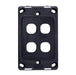 AMDEX Switch Plate ONLY. 4 Gang Wall Face Plate (Accepts Clipsal Style Mechs). B - LX2001 - Homewares, Outdoor, Phone Accessories, Cases, Speakers, Headphones + More -