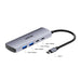 UNITEK 4-in-1 10Gbps USB Multi-Port Hub with USB-C Connector. Includes 2x USB-A