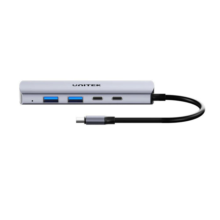 UNITEK 4-in-1 10Gbps USB Multi-Port Hub with USB-C Connector. Includes 2x USB-A