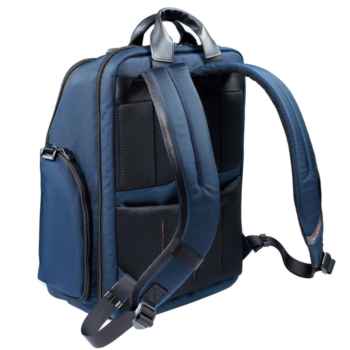 EVERKI Onyx Navy Laptop Backpack. Up to 15.6''. Travel Friendly, Hard-Shell, Qui