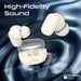 PROMATE In-ear HD TWS BT Earbuds with Intellitouch & 400mAh Charging Case. Ergon