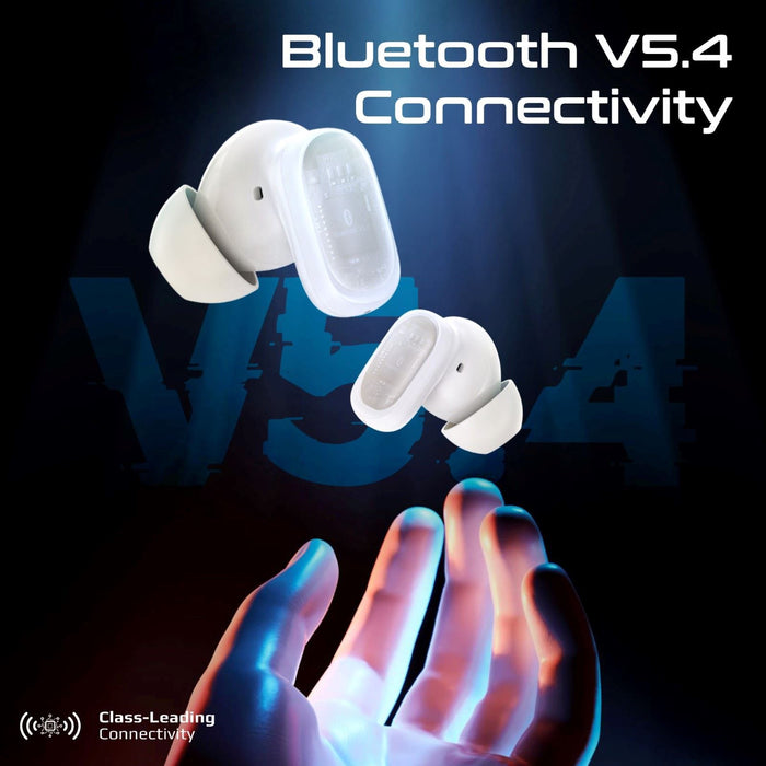 PROMATE In-ear HD TWS BT Earbuds with Intellitouch & 400mAh Charging Case. Ergon