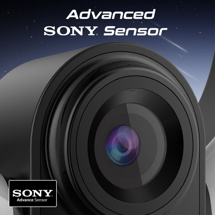 PROMATE 2K 5MP UHD Webcam with Built-in Microphone, Ring Light & Detachable Trip