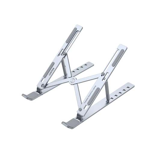 UNITEK Adjustable & Foldable Laptop Stand. Creates a Comfortable Angle; Helps Ve