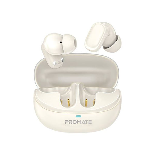 PROMATE In-ear HD TWS BT Earbuds with Intellitouch & 400mAh Charging Case. Ergon