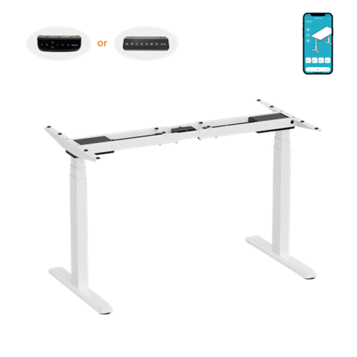 BRATECK Pro Smart Dual-Motor Sit Stand Desk with Intelligent APP Control. Progra