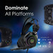VERTUX HD Over-Ear Gaming Headset with RGB LED Lights & Built-in Mic Durable All - LX2001 - Homewares, Outdoor, Phone Accessories, Cases, Speakers, Headphones + More -
