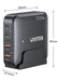 UNITEK 100W Desktop GaN Charging Station with 2x USB-C PD Ports & 2x USB-A QC3.0