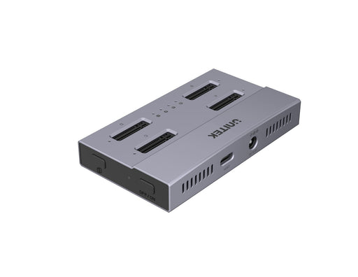UNITEK 4-Bay M.2 SSD USB4 Docking Station. Supports M Key/M+B Key for Multiple M