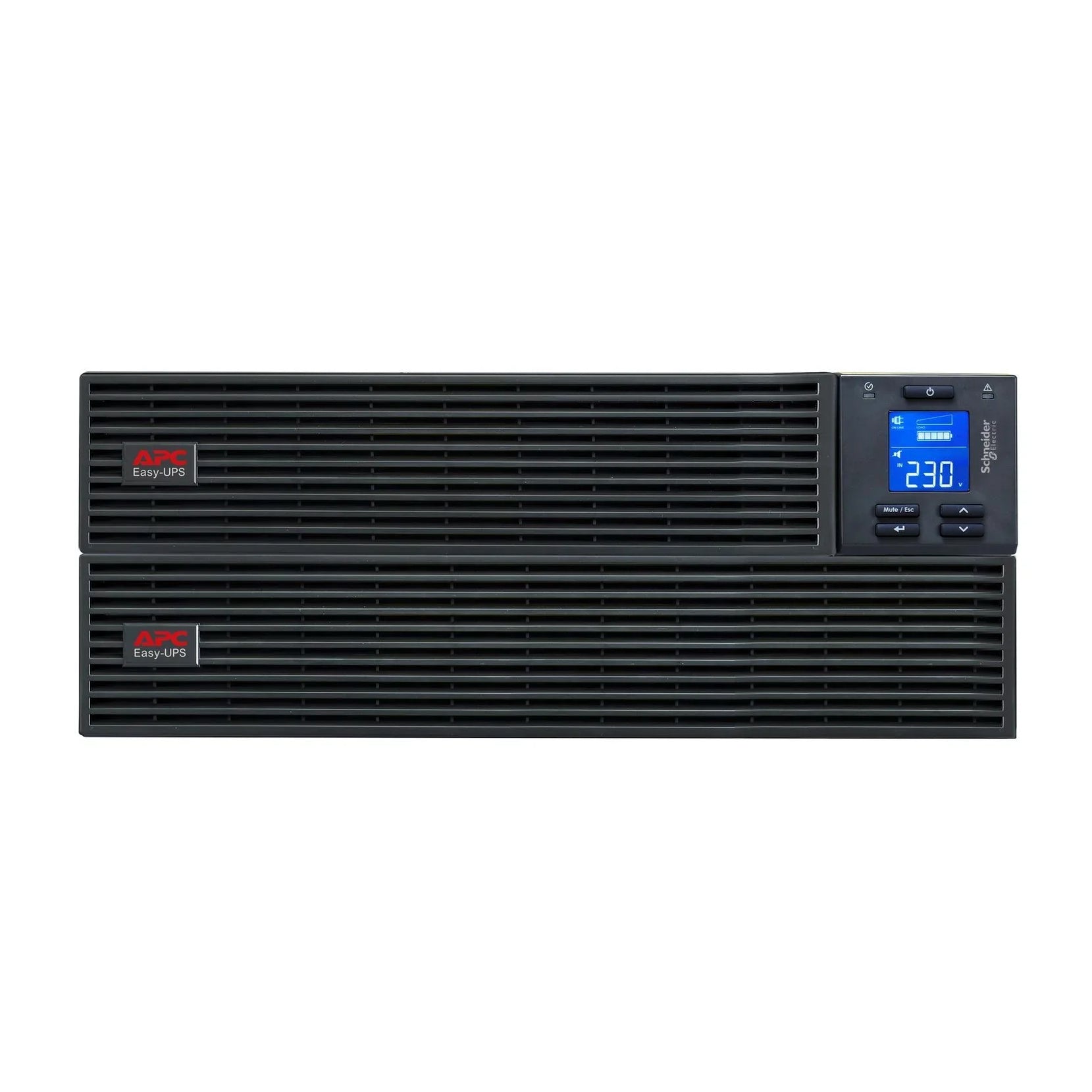APC Easy UPS On-Line 3000VA (2400W) 2U Rack Mount with External Batter ...