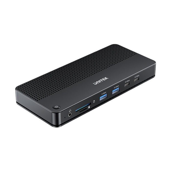 UNITEK 13-in-1 USB-C 10Gbps Universal Docking Station with 100W PD. Includes 3x