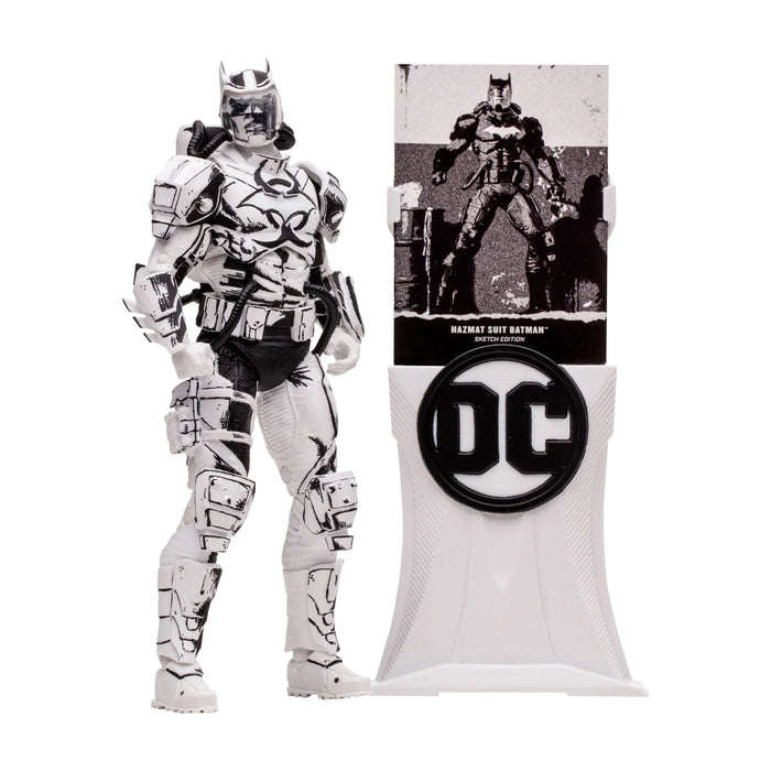DC MULTIVERSE 7IN - HAZMAT SUIT BATMAN (LINE ART)(GOLD LABEL) - LX2001 - Homewares, Outdoor, Phone Accessories, Cases, Speakers, Headphones + More -