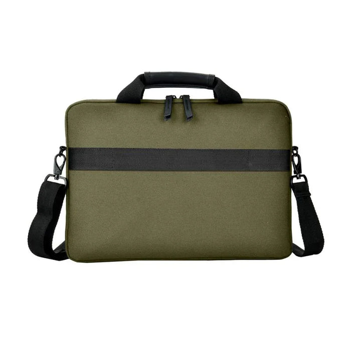 Generation Earth 13.3"-14.1" Laptop Slim Line Briefcase – Olive - LX2001 - Homewares, Outdoor, Phone Accessories, Cases, Speakers, Headphones + More -