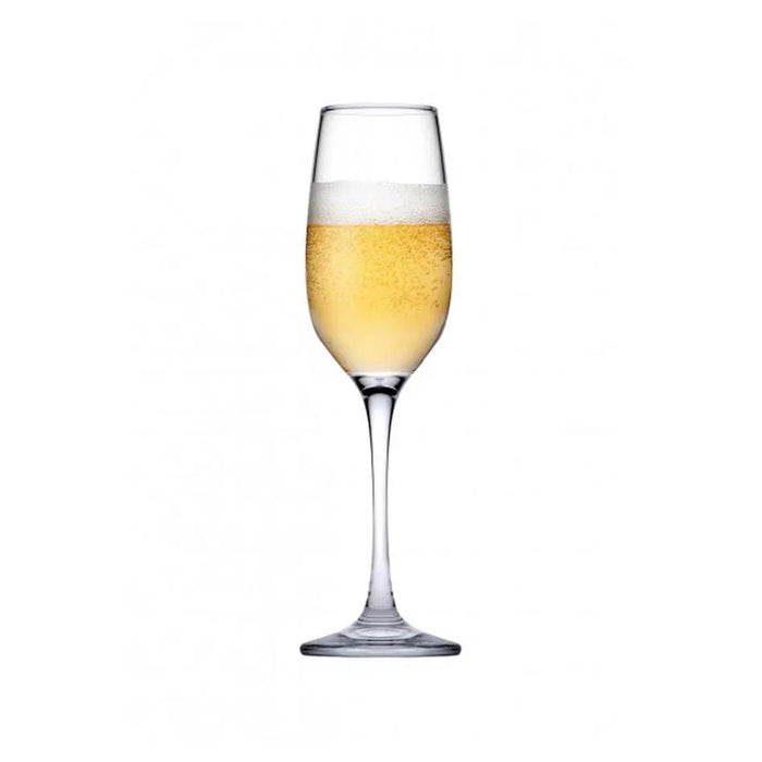 Pasabahce Glass Set 6 Amber Flute 200ml - LX2001 - Homewares, Outdoor, Phone Accessories, Cases, Speakers, Headphones + More -