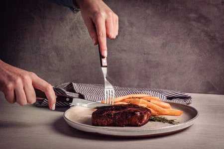 Tramontina Churrasco Steak Knife Serrated Narrow Blade Polywood Brown 5", 11cm - LX2001 - Homewares, Outdoor, Phone Accessories, Cases, Speakers, Headphones + More -