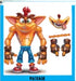 Crash Bandicoot 6.5'' Articulated Collector Figure - LX2001 - Homewares, Outdoor, Phone Accessories, Cases, Speakers, Headphones + More -