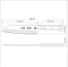 Tramontina Century Forged Santoku Knife 7", 18cm - LX2001 - Homewares, Outdoor, Phone Accessories, Cases, Speakers, Headphones + More -