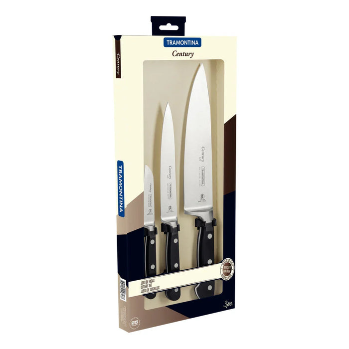 Tramontina Century Knife 3 Piece Set - LX2001 - Homewares, Outdoor, Phone Accessories, Cases, Speakers, Headphones + More -