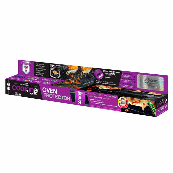 Cookina Oven Protector Reusable Flat Graphite with Sparkles
