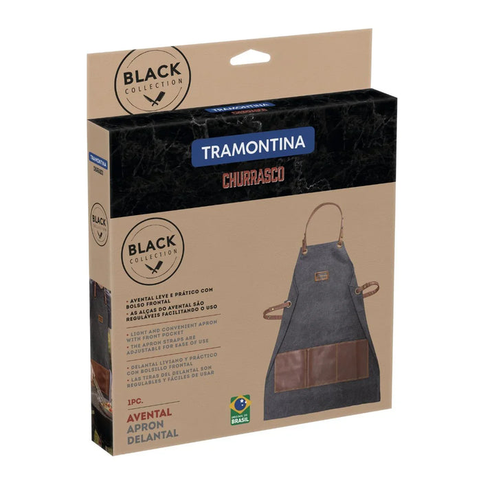 Tramontina Churrasco Black Barbecue Apron - LX2001 - Homewares, Outdoor, Phone Accessories, Cases, Speakers, Headphones + More -