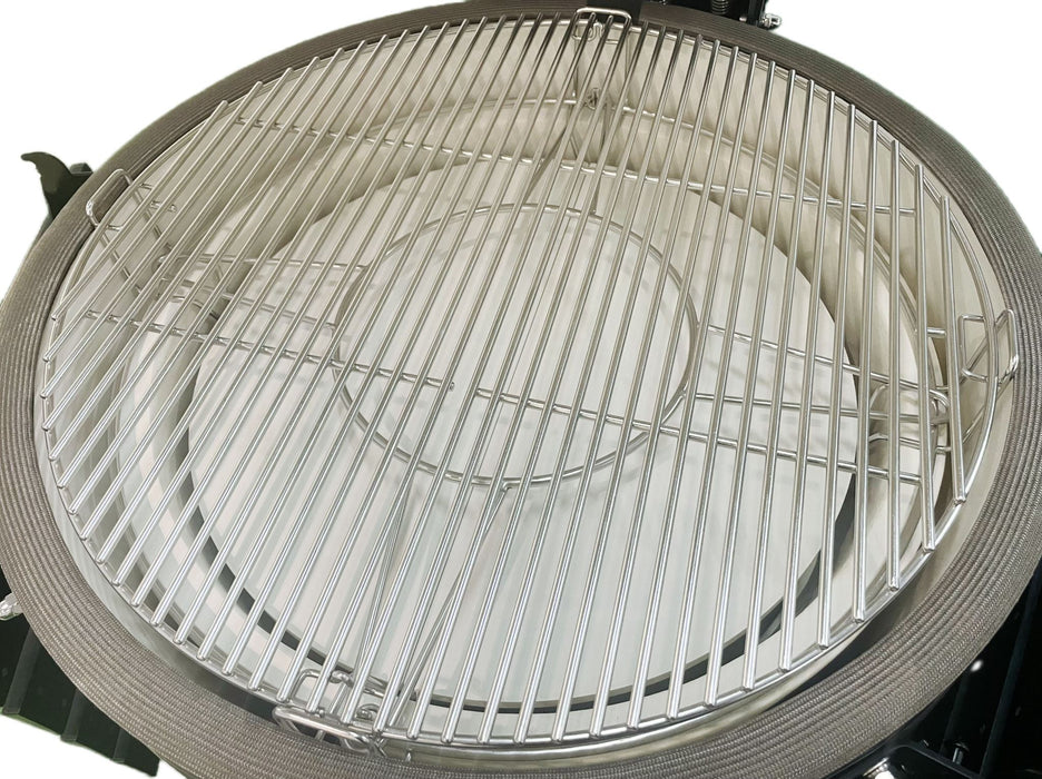 Firehawk 'Stringybark' Kamado Ceramic Charcoal BBQ 68cm (27") - Grey