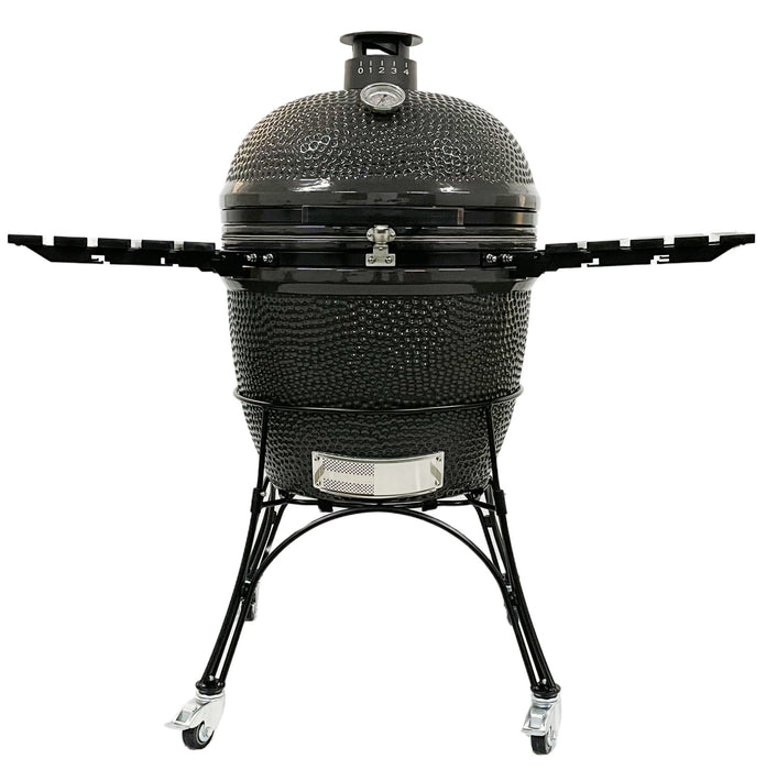 Firehawk 'Stringybark' Kamado Ceramic Charcoal BBQ 68cm (27") - Grey