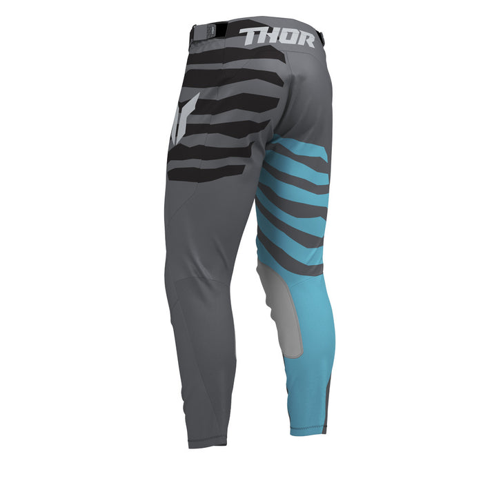 Pants S27 Thor Mx Launchmode Shredded Charcoal/Aqua 34