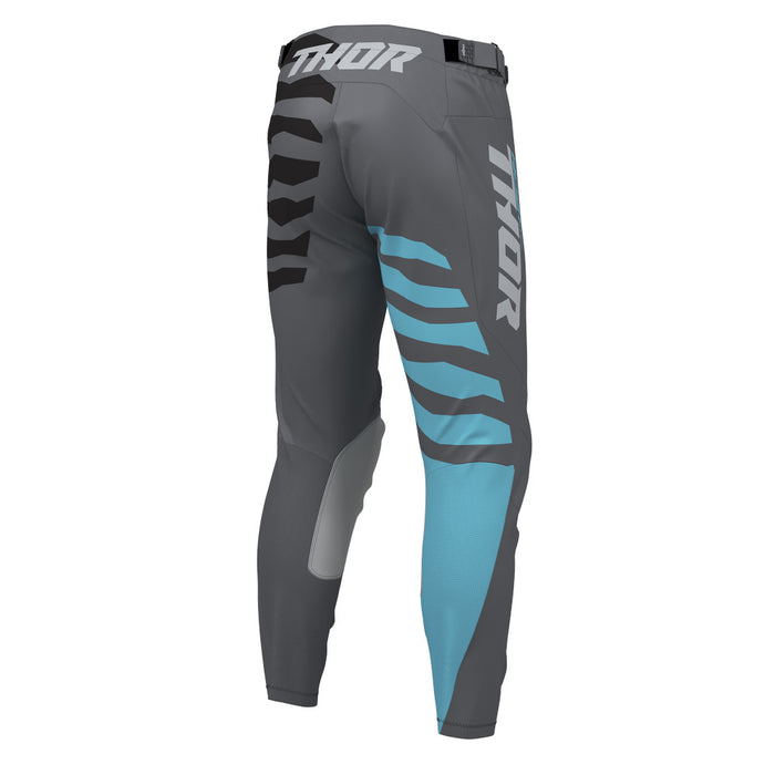 Pants S27 Thor Mx Launchmode Shredded Charcoal/Aqua 36