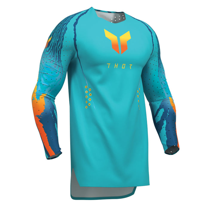 Jersey S27 Thor Mx Sportmode Damascus Aqua Xl