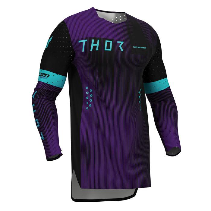 Jersey S27 Thor Mx Sportmode Vanish Black/Purple 2Xl