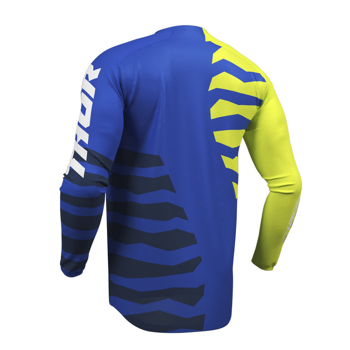 Jersey S27 Thor Mx Launchmode Shredded Blue/Acid S