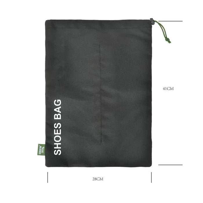 Generation Earth Recycled Shoe Bag Set of 2 – Black - LX2001 - Homewares, Outdoor, Phone Accessories, Cases, Speakers, Headphones + More -