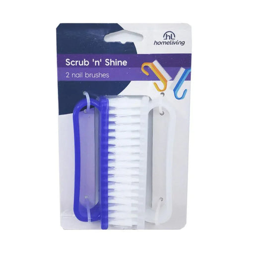 Homeliving Nailbrush Pack 2 - LX2001 - Homewares, Outdoor, Phone Accessories, Cases, Speakers, Headphones + More -