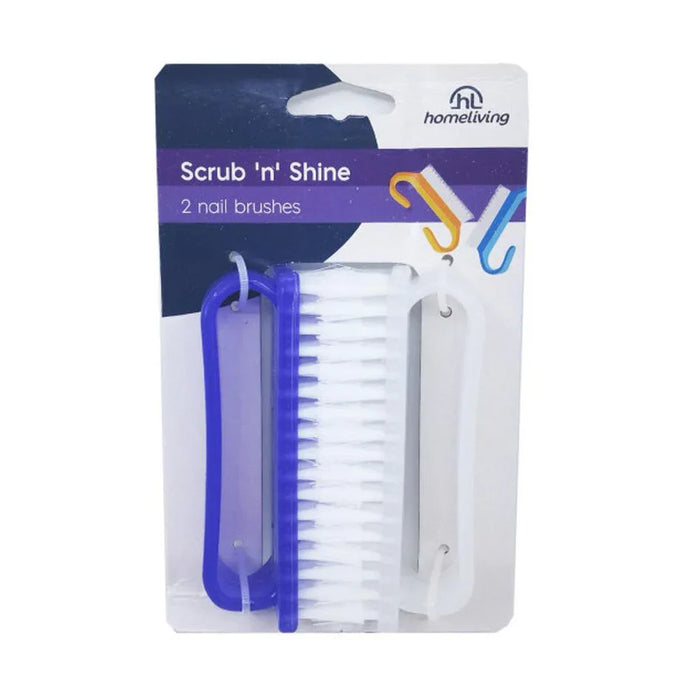 Homeliving Nailbrush Pack 2 - LX2001 - Homewares, Outdoor, Phone Accessories, Cases, Speakers, Headphones + More -