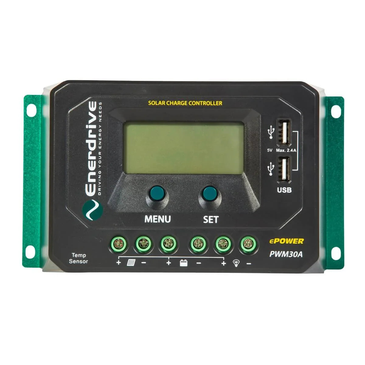 Enerdrive ePOWER PWM 30A Solar Charge Controller Solar Regulator