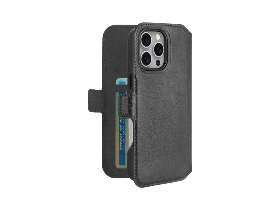 3SIXT Apple iPhone 16 Pro Max Neo Wallet Case - Black - LX2001 - Homewares, Outdoor, Phone Accessories, Cases, Speakers, Headphones + More -