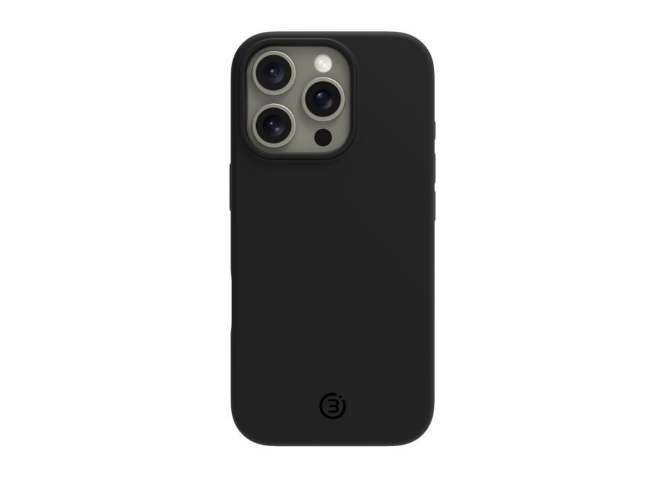 3SIXT Apple iPhone 16 Pro PureFlex+ MagSafe Silicone Case - Black