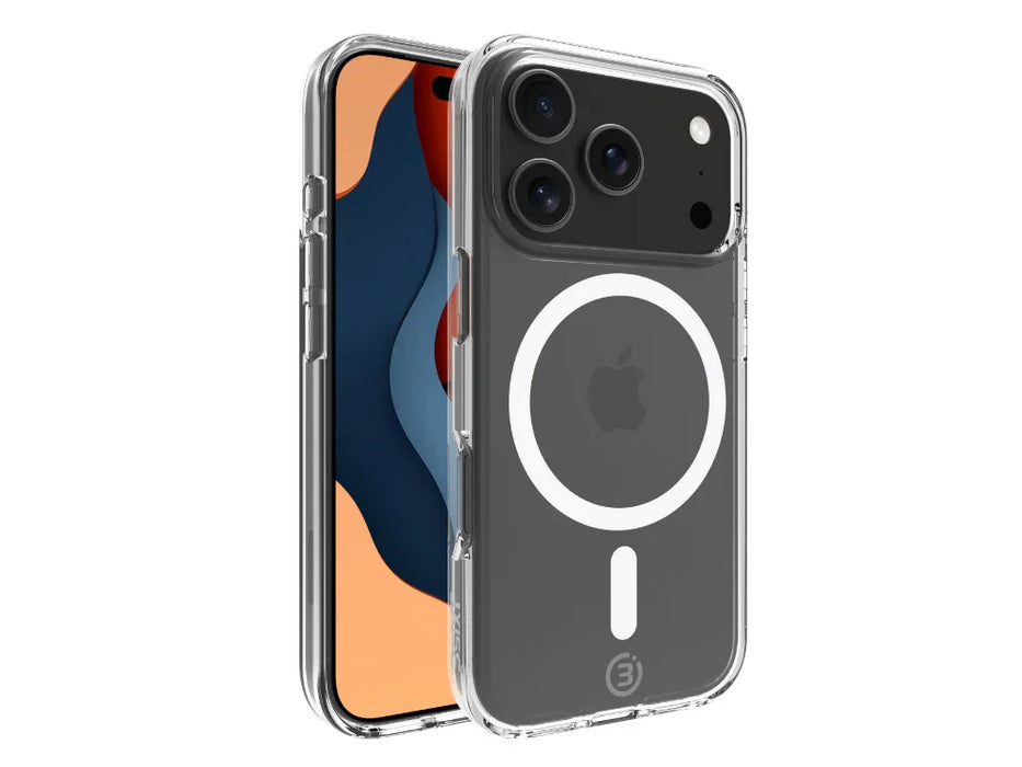 3SIXT Apple iPhone 17 Pro EverClear+ Case - Clear - LX2001 - Homewares, Outdoor, Phone Accessories, Cases, Speakers, Headphones + More -