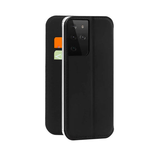 3SIXT Samsung Galaxy S21 Ultra 6.8" SlimFolio Wallet Case - Black 3S-2078 9318018151319