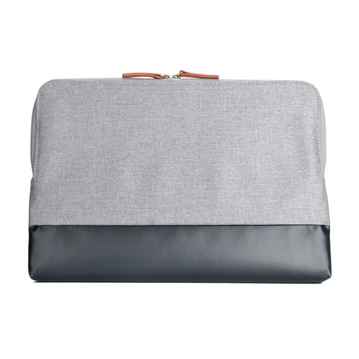 Evol Uluru 13.3"-14.1" Herringbone/Poly & Coated Canvas Laptop Sleeve Light Grey - LX2001 - Homewares, Outdoor, Phone Accessories, Cases, Speakers, Headphones + More -